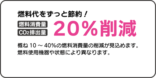 燃料代をずっと節約